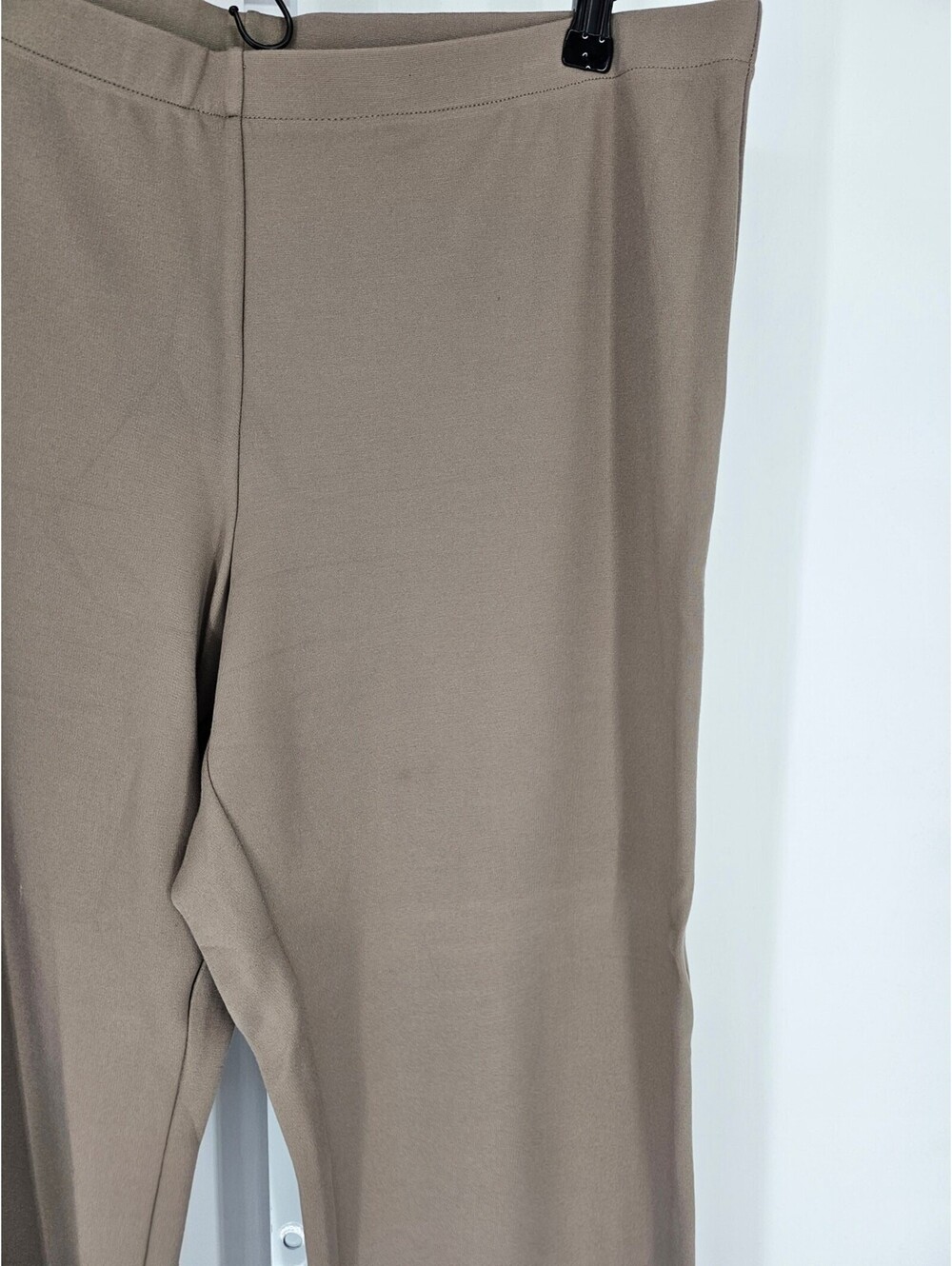 Adrienne Vittadini Collection Women's Tan Straight-Leg Trousers Size XL - Picture 2 of 4